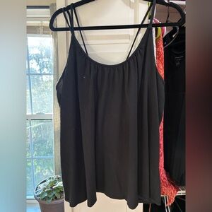 Old Navy Black Textured Tank Top